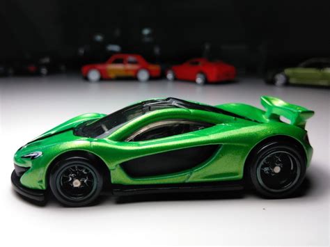 Mclaren P Hot Wheels Custom Real Rubber Tires Etsy