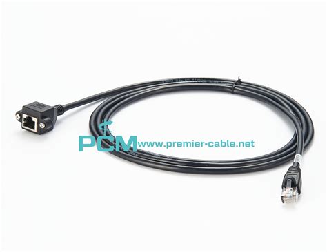 Rj45 Chassis Mount Extension Cable Premier Cable A Cable Specialist For Wire Harness And Cable