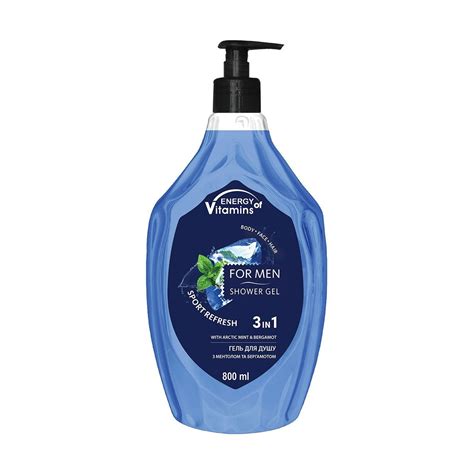 Мужской гель для душа Energy of Vitamins Shower Gel Sport Refresh 3 In ...