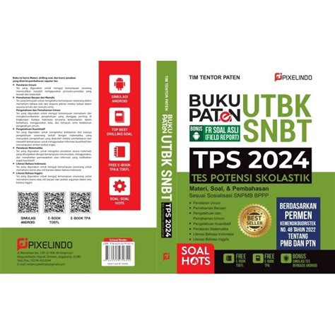 Jual Buku Paten Tes UTBK SNBT TPS SBMPTN SNPMB 2024 Shopee Indonesia