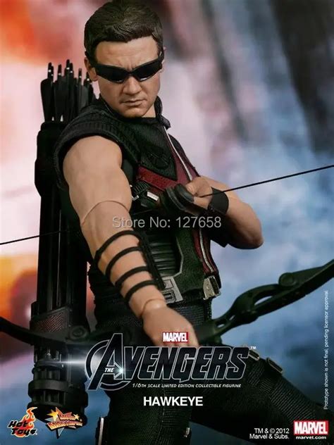 HT Hot Toys MMS Avengers Hawkeye Collection Action Figure For Fans Holiday Gift In