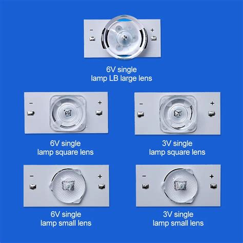 Cuentas De L Mpara Smd De V Y V Con Fliter De Lente Ptica Para