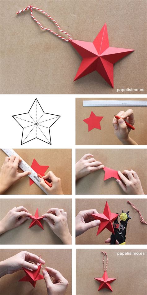 Como Hacer Una Estrella Navideña Con Material Reciclado Compartir