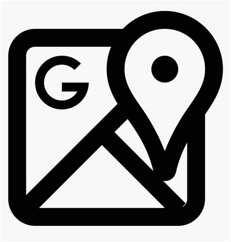 White Map Icon Png