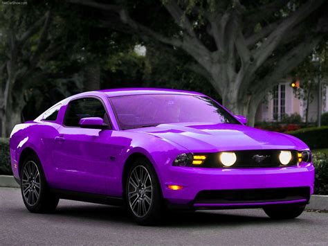 Purple Mustang O My Dream Car Purple Mustang New Ford Mustang