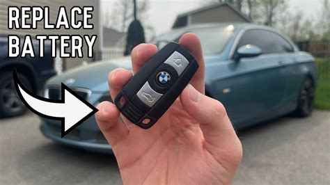 How To Replace Key Fob Battery On A Bmw 335i Youtube