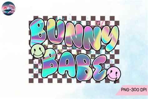 Easter Png Bunny Babe Sublimation Graphic By Cherry Blossom Creative Fabrica