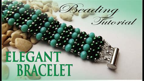 Elegant Pearl Bracelet Beading Tutorial Youtube