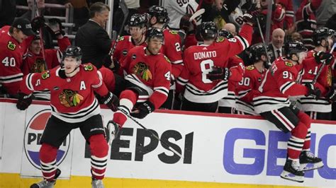 Connor Bedard Scores St Overtime Goal Powers Blackhawks Past Jets