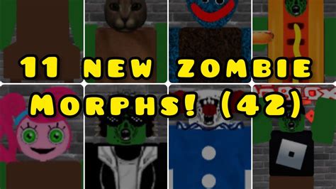 How To Get All 11 New Zombie Morphs In Find The Zombie Morphs