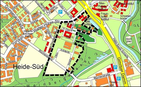 Bebauungsplan Nr Nderung Heide S D Halle Saale