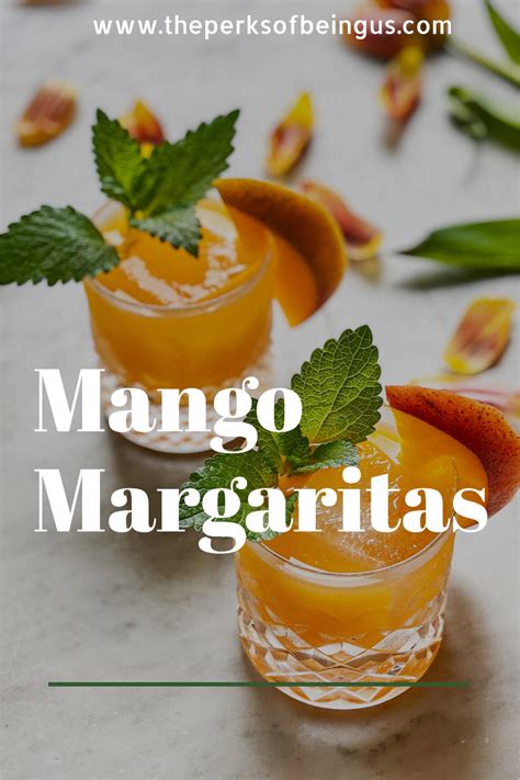 Mango Margaritas on the Rocks + How to peel a Mango! - The Perks of ...