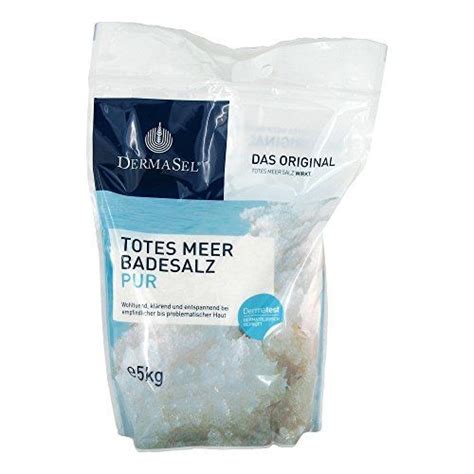 DERMASEL Pur 5 kg Amazon de Drogerie Körperpflege Totes meer