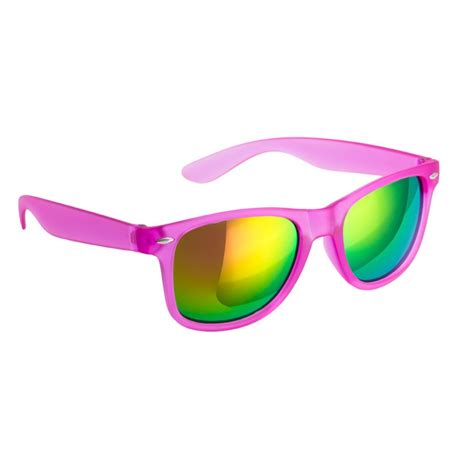 Lunettes Soleil Miroir Fuschia