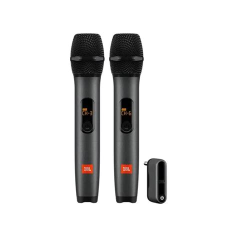 JBL Wireless Microphone Set with Dual-Channel Receiver ไมโครโฟนคู่ไร้ ...