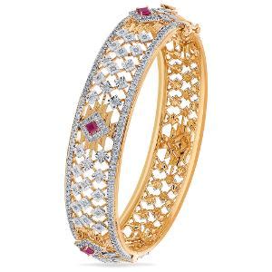 Karat Gold Diamond Bangle Diamond Reliance Jewels