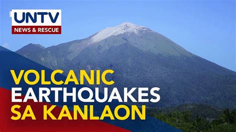 Volcanic Earthquakes Naitala Sa Bulkang Kanlaon Nitong Martes June