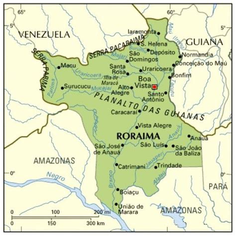 Mount Roraima Map