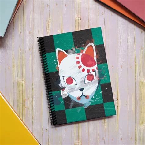 Cuaderno Rayado A Kimetsu No Yaiba Demon Slayer Tanjiro