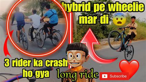 Hydrid Se Wheelie Mar Di 🚀 Rim Band Long Ride Pe Nikal Gye Youtube