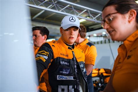 Schumacher Completes Maiden Mclaren F Test In Portimao