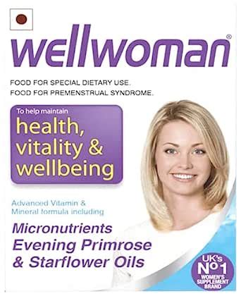 Wellwoman Strip Of 30 Capsules Amazon In Health Personal Care