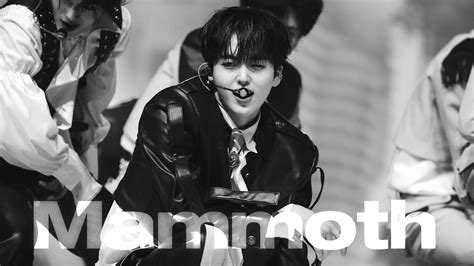 Cravity Hyeongjun Fancam Mammoth K Fan Con