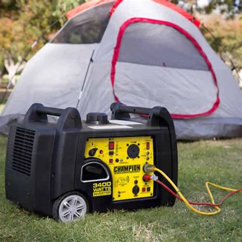 Champion 100263 3100 Watt Dual Fuel Electric Start Inverter Generator W Rv Outlet Carb