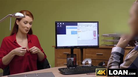 Redhaired Babe Shows Off Big Tits Before Office Hammering By Loan K XHamster