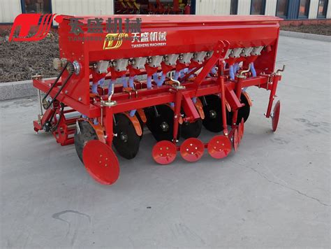 Tractor Three Point Mounted 9nine Rows Sorghum Soybeans Wheat Seeder