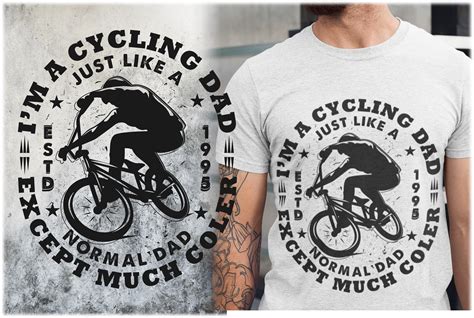 Im A Cycling Dad T Shirt Design Graphic By Teexe · Creative Fabrica