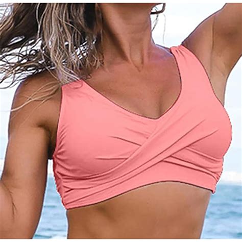 Yodetey Swimsuits For Women Women S Conservative Tight Fitting Bikini Surfing Swimsuit