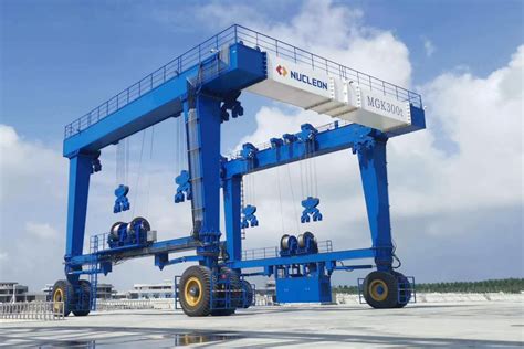 18 Years Rubber Tyred Gantry Cranes Manufacturer In China Nucleon Crane