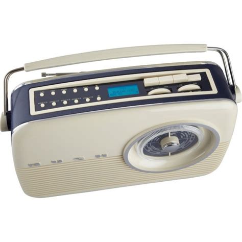 Bush Retro Dab Radio Cream Dab Digital Radios Home Audio Audio And Video Gmv Trade