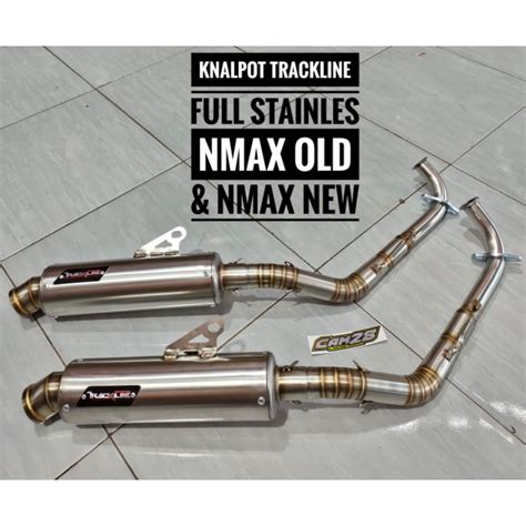 Jual Knalpot Racing Yamaha Nmax Old Nmax New Stainles Trackline Model