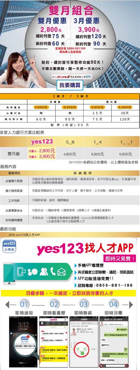 Yes123求職網｜yes123企業徵才專區｜服務專線：0800 881186