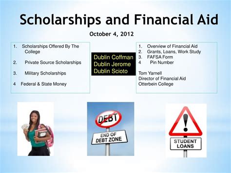 Ppt Scholarships And Financial Aid Powerpoint Presentation Free