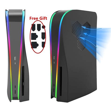 Лицевая панель для PS5 NoEnName_Null с RGB подсветкой | AliExpress