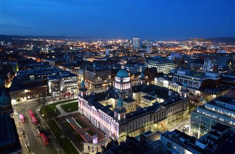 Belfast Skyline from Grand Central Hotel | Soroptimist International ...