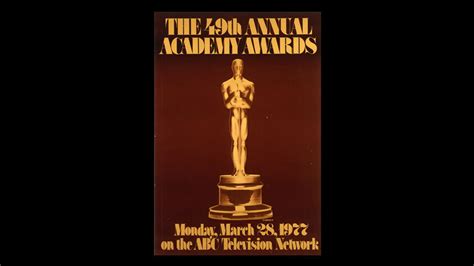 49th Academy Awards - 1977: Oscar Ceremony Posters - Oscars 2020 Photos