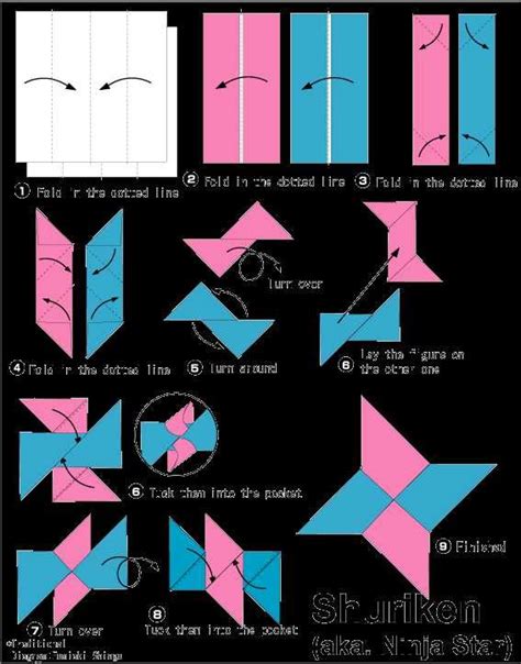 How To Make An Origami Star Step By Step Howto Draw