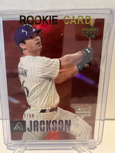 Conor Jackson 2006 Upper Deck Rookie Card D 50 Arizona Diamondbacks