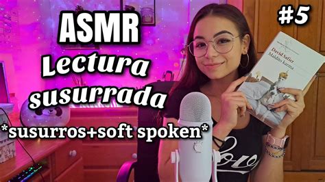 ASMR LECTURA SUSURRADA SOFT SPOKEN 5 Libro Maldito Karma ASMR En