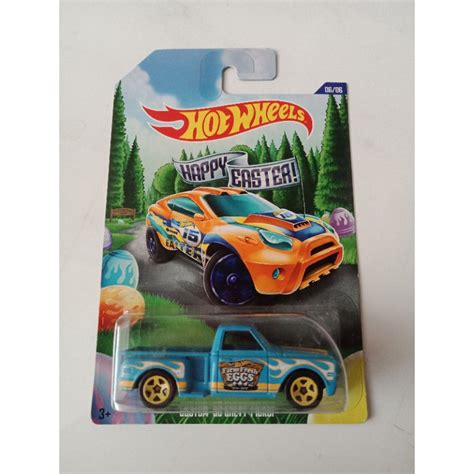 Hot Wheels Custom 雪佛蘭皮卡復活節快樂 蝦皮購物