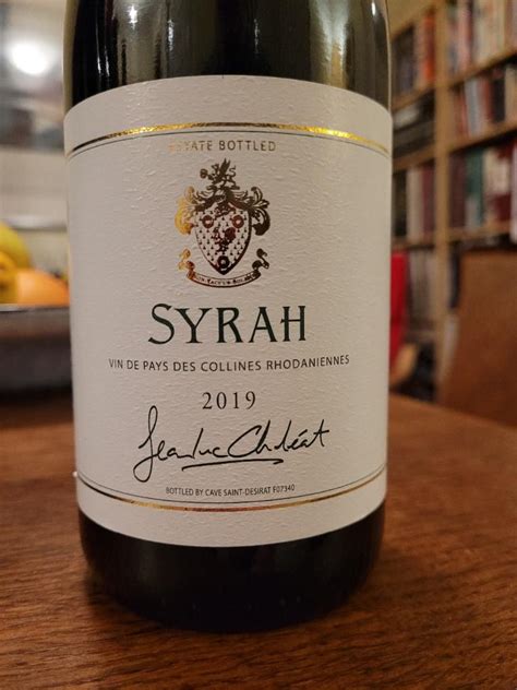 Cave De Saint D Sirat Syrah Vin De Pays Des Collines Rhodaniennes