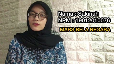 Mars Bela Negara Upn Veteran Jatim Youtube