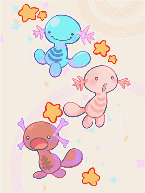 Wooper And Paldean Wooper Pokemon Drawn By Spybblez Danbooru