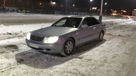 Привязка зеркала к шлагбауму — Mercedes-Benz S-Class (W220), 4,3 л ...