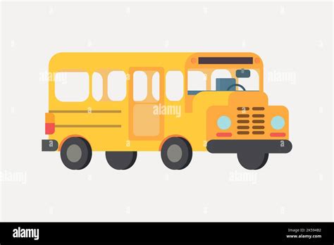 Schulbus Clipart Fahrzeug Illustration Vektor Stock Vektorgrafik Alamy