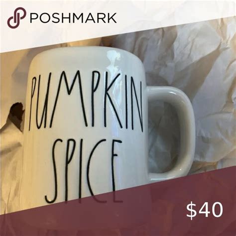 Brand New Rae Dunn Pumpkin Spice Mug Mugs Rae Dunn Pumpkin Spice